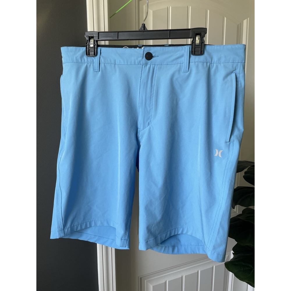 Hurley All Day Hybrid Shorts Mens 36 Blue Quick Dry Board Swim Walkshorts